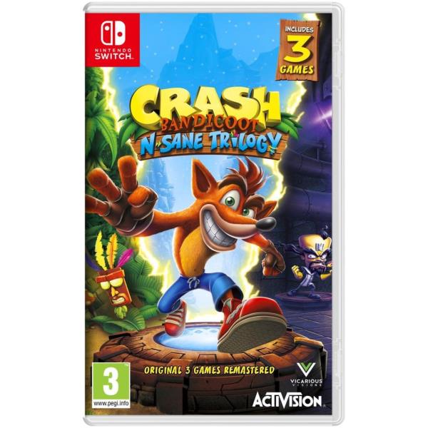 Activision CRASH BANDICOOT SWITCH